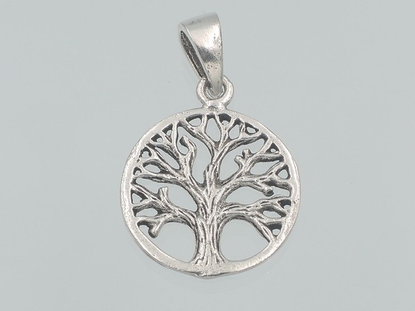 stříbrný přívěsek strom života