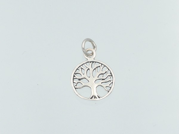 stříbrný přívěsek strom života